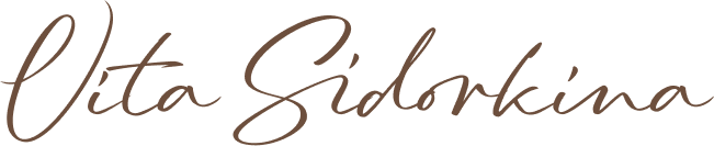 Vita Sidorkina signature