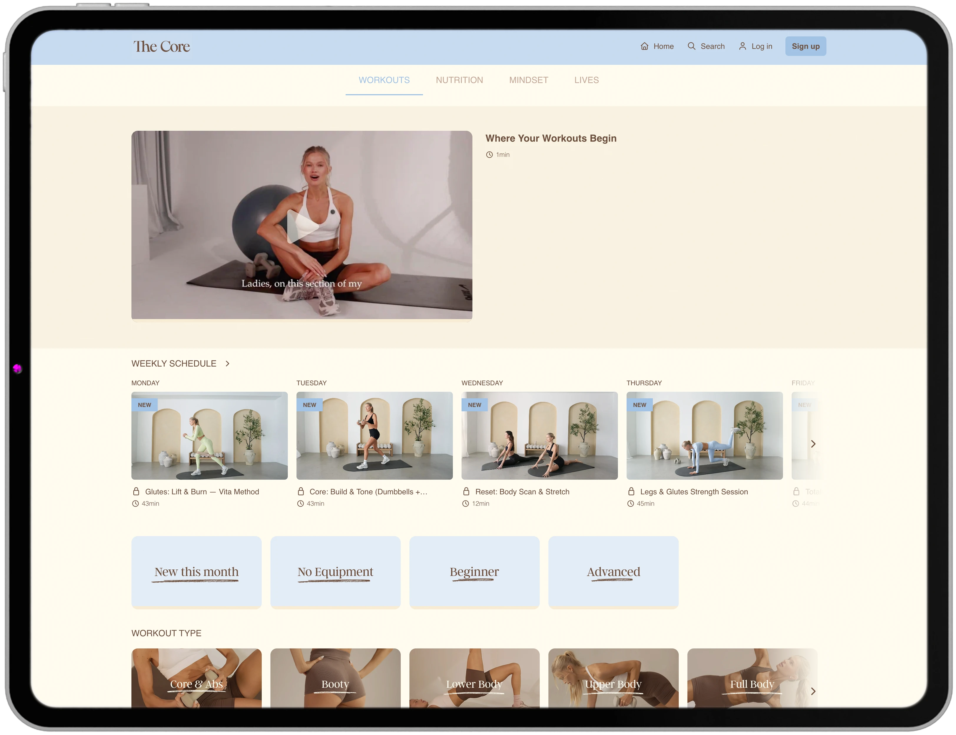 The Core Platform on MacBook